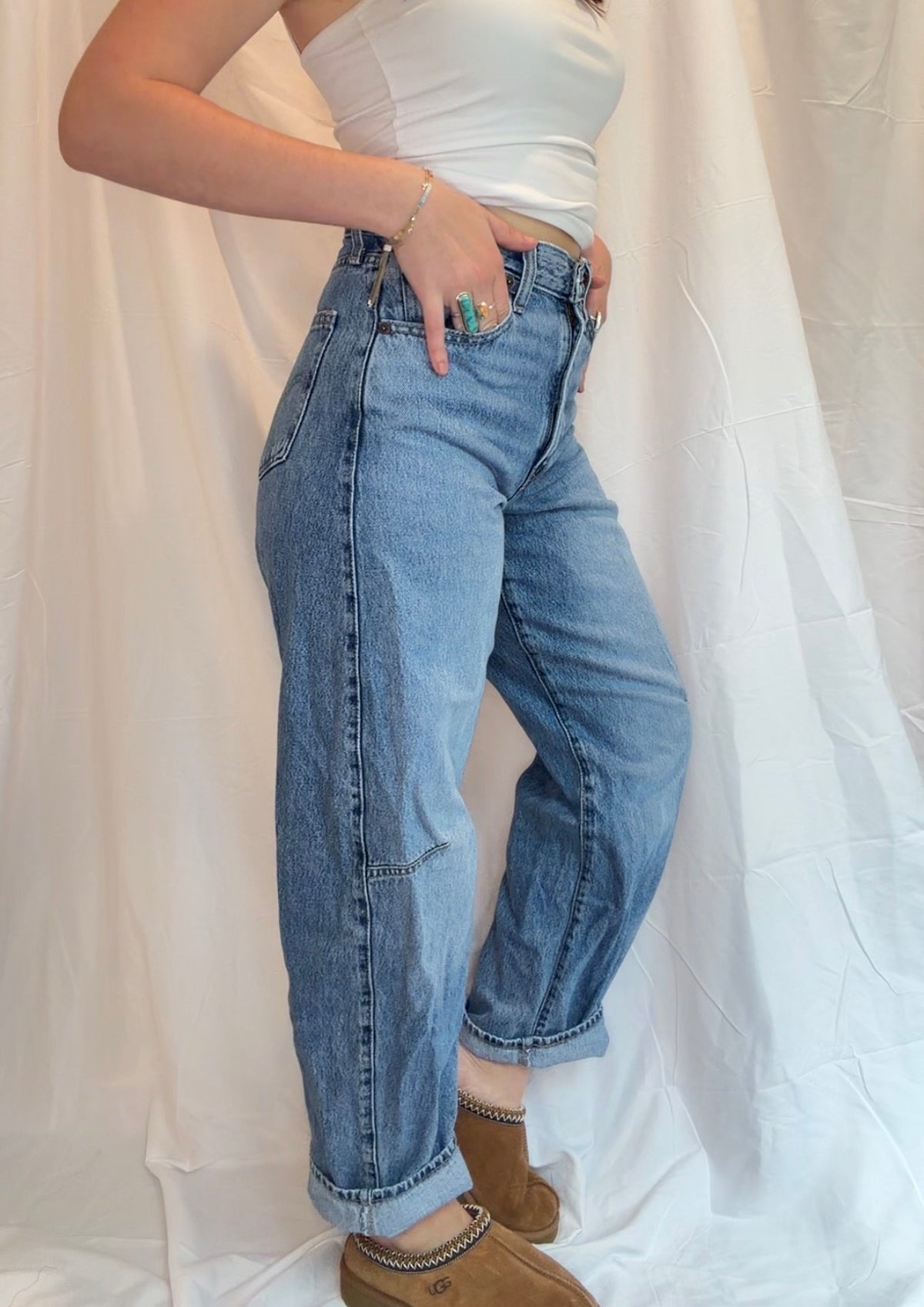 Levi’s Cinch Barrel Jeans